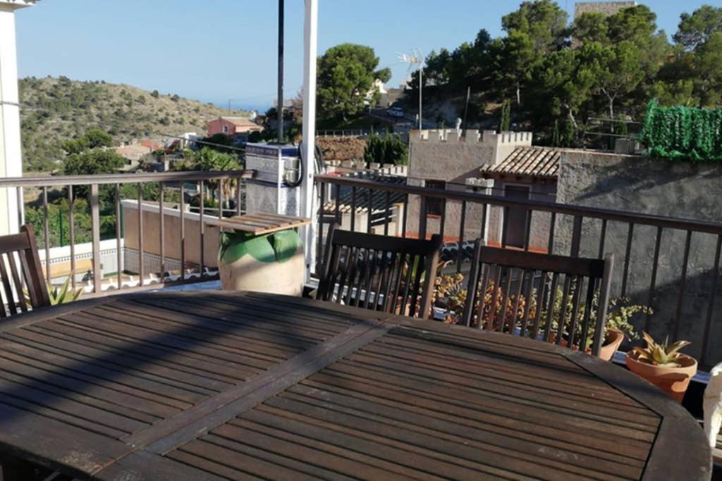 Casa con terraza/Confortable house with terrace Aigües Exterior foto